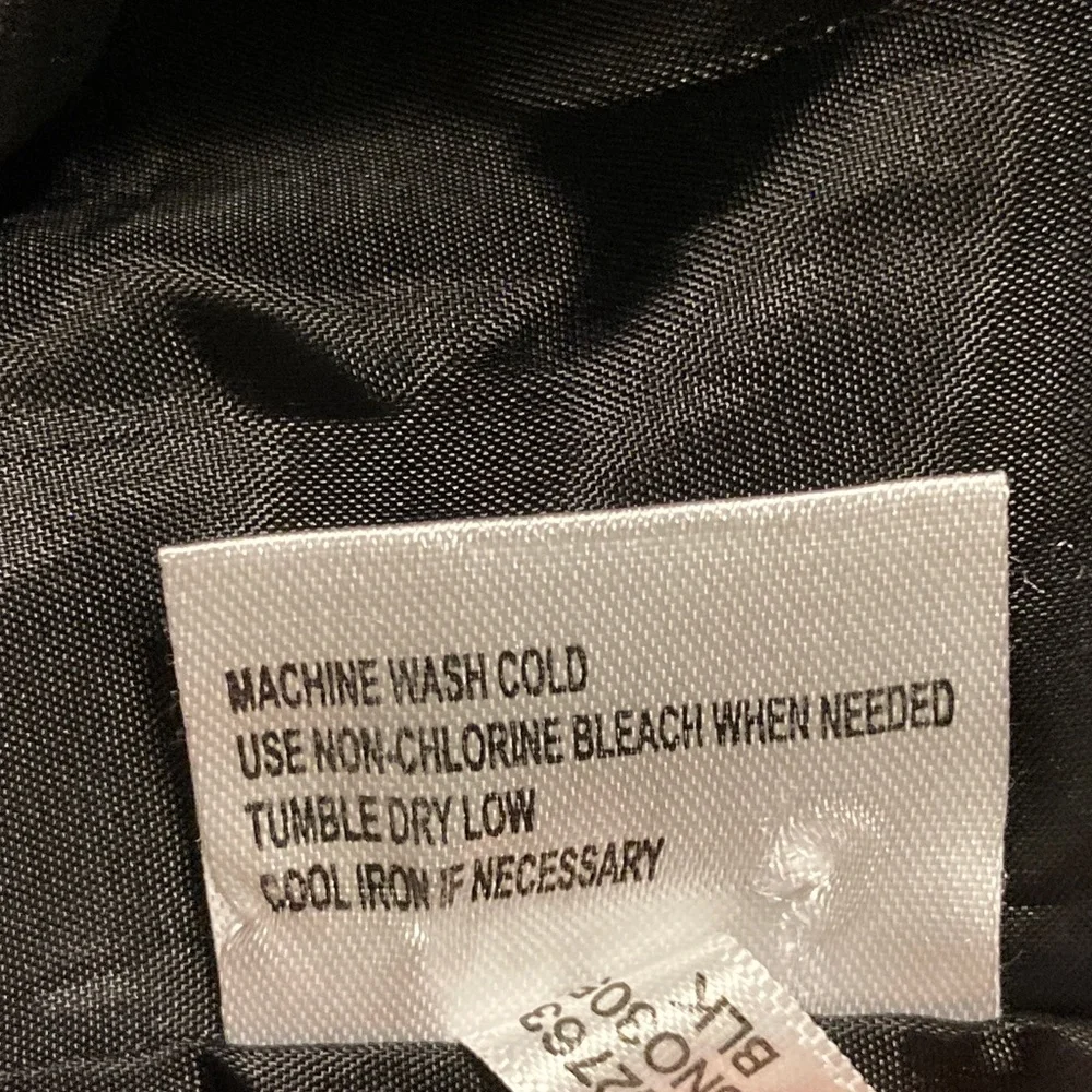 Calvin Klein Classic Black Trench Coat Small S - Picture 11 of 12